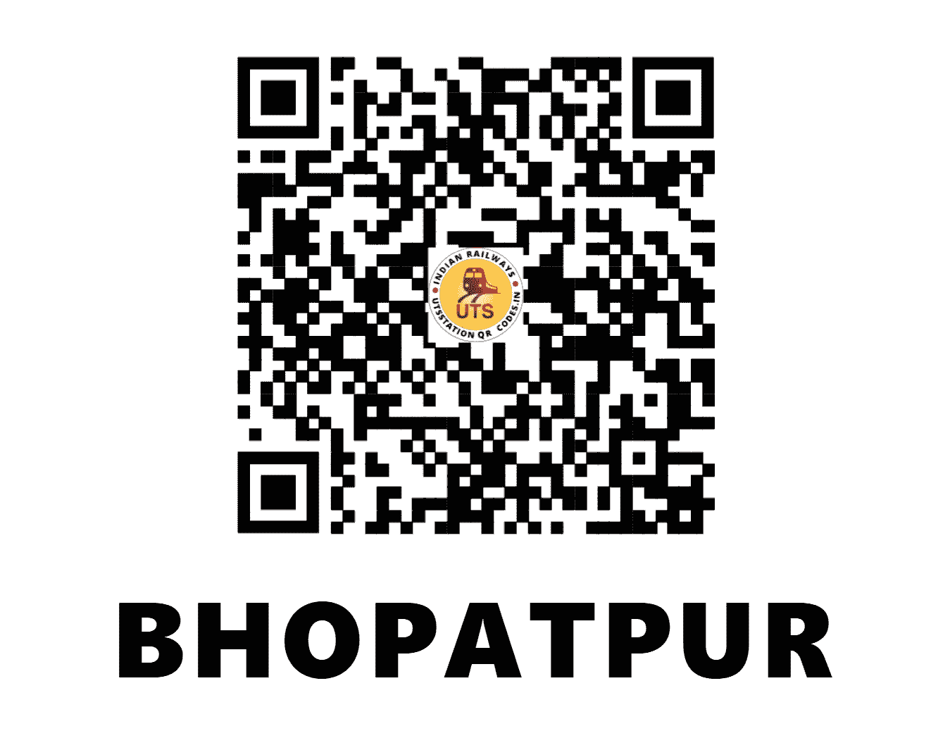 UTS QR Code for BHOPATPUR - BFPA - NE (UTTAR PRADESH)